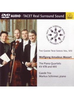 Mozart W.A. - Vol. 8-Gaede Trio Series Piano (Dvd Audio)