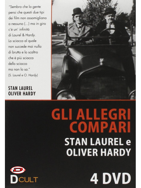 Stanlio & Ollio - Gli Allegri Compari (4 Dvd)