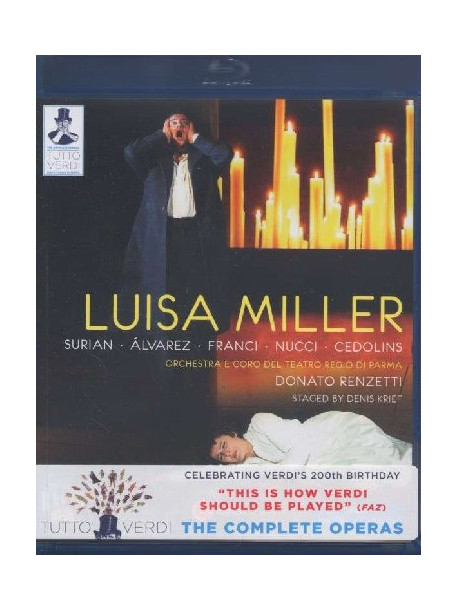 Verdi Giuseppe - Luisa Miller  - Renzetti Donato Dir  /luisa Miller: Fiorenza Cedolins  Rodolfo: Marcelo Álvarez  Miller: Leo N