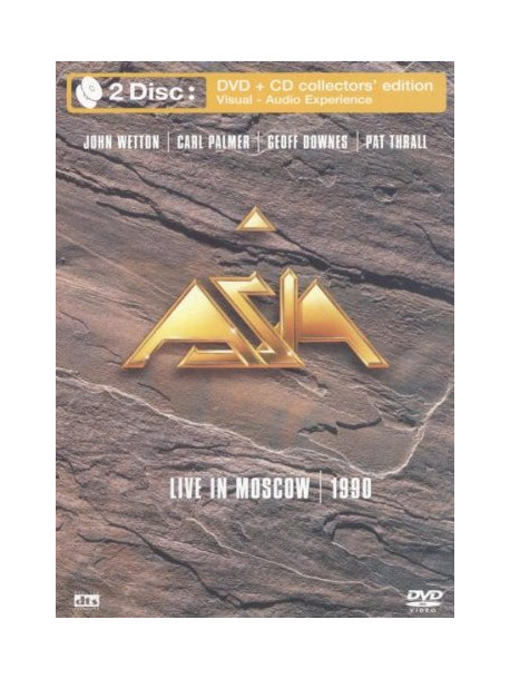 Asia - Live In Moscow 1990 Collector's Edition (Dvd+Cd)
