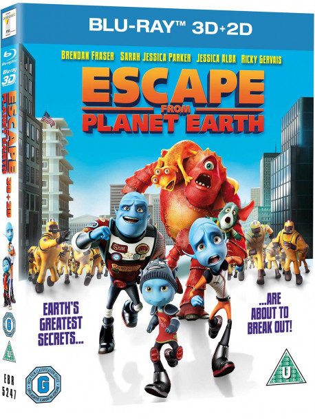 Escape From Planet Earth (2 Blu-Ray) [Edizione: Regno Unito]