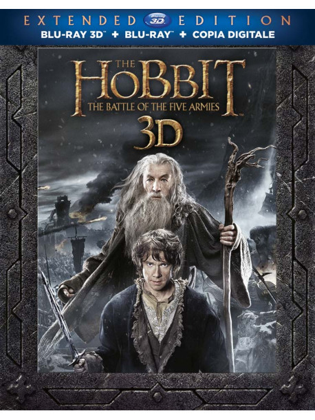 Hobbit (Lo) - La Battaglia Delle Cinque Armate (3D) (Extended Edition) (2 Blu-Ray 3D+3 Blu-Ray)