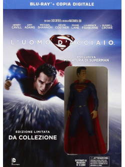 Uomo D'Acciaio (L') (SE) (Blu-Ray+Figurina)