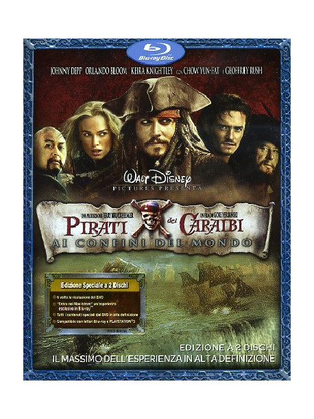 Pirati Dei Caraibi - Ai Confini Del Mondo (2 Blu-Ray)