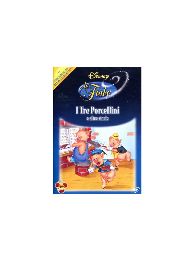 I TRE PORCELLINI E ALTRE STORIE. Le Fiabe di Walt Disney DVD Ita