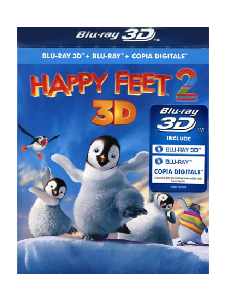 Happy Feet 2 (3D) (Blu-Ray 3D+Blu-Ray+Copia Digitale)