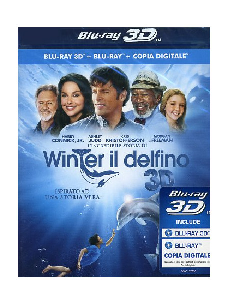 Incredibile Storia Di Winter Il Delfino (L') (3D) (Blu-Ray+Blu-Ray 3D+Copia Digitale)