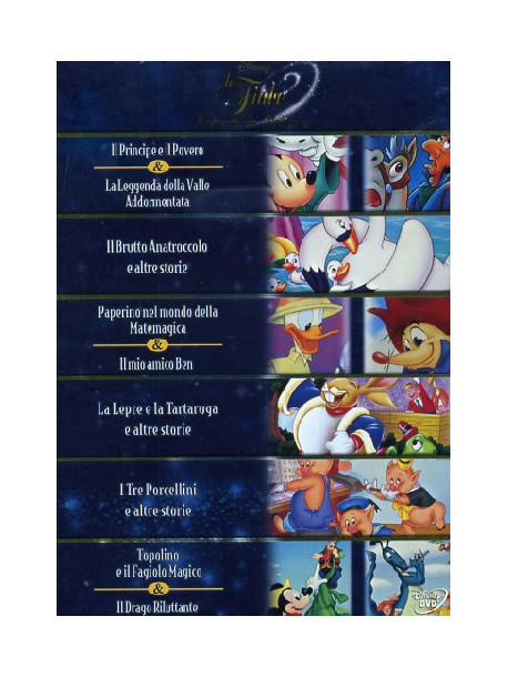 Disney Fiabe Cofanetto (6 Dvd) 