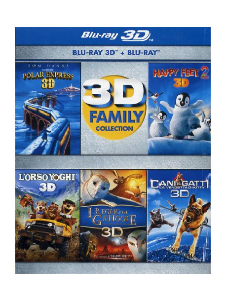 3D Family Collection (5 Blu-Ray+Blu-Ray 3D)