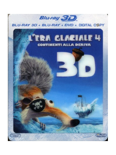 Era Glaciale 4 (L') - Continenti Alla Deriva (Blu-Ray 3D+Blu-Ray+Dvd+Digital Copy)