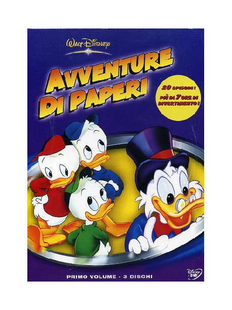 Avventure Di Paperi 01 (3 Dvd)