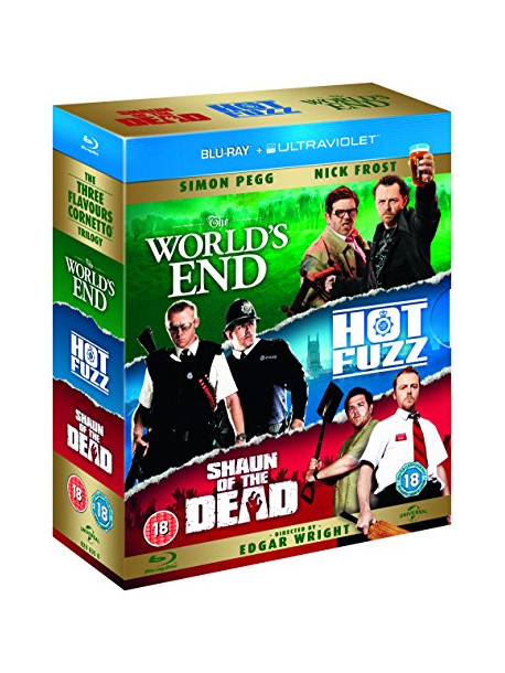 Three Flavours Cornetto Trilogy. The (The World'S End/ Hot Fuzz/ Shaun Of The Dead) [Edizione: Regno Unito]