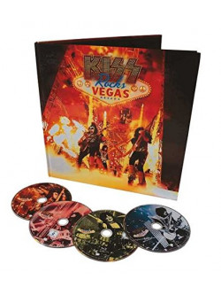 Kiss - Kiss Rocks Vegas (2 Cd+Dvd+Blu-Ray+Libro)