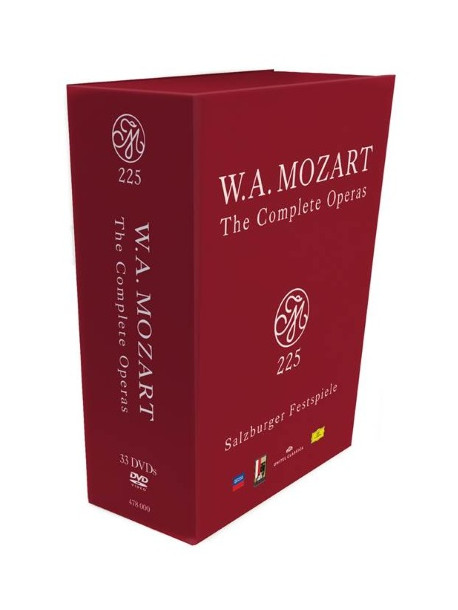 Mozart 225 - The Complete (33 Dvd)