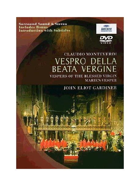 Monteverdi - Vespro Della Beata Vergine - Gardiner