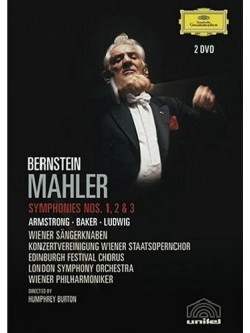 Mahler - Sinf. N. 1, 2 E 3 - Bernstein (2 Dvd)