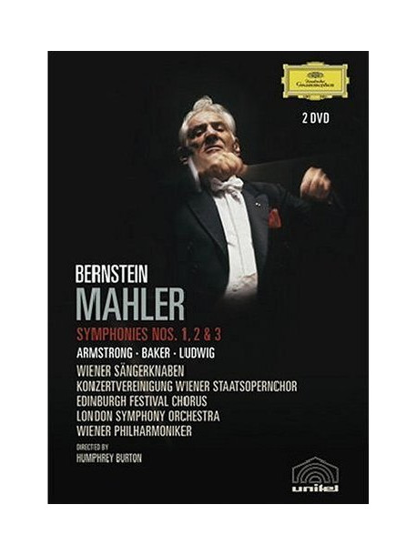 Mahler - Sinf. N. 1, 2 E 3 - Bernstein (2 Dvd)