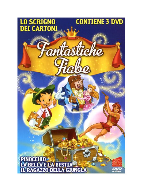 Scrigno Dei Cartoni (Lo) - Fantastiche Fiabe (3 Dvd)