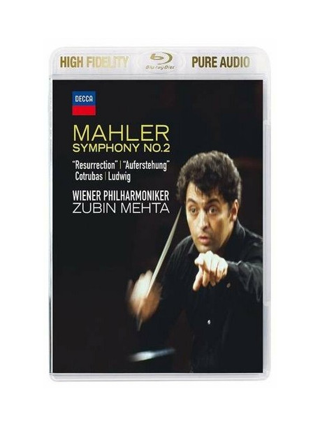 Mahler - Sinfonia N. 2 - Mehta/wp (Blu-Ray Audio)