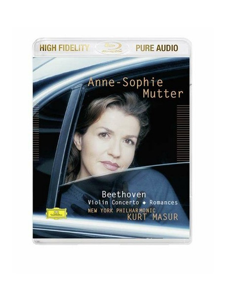 Beethoven - Conc. Per Vl./romanze - Mutter (Blu-Ray Audio)