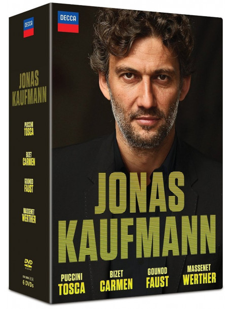 Jonas Kaufmann - Tosca / Carmen / Faust / Werther (6 Dvd)