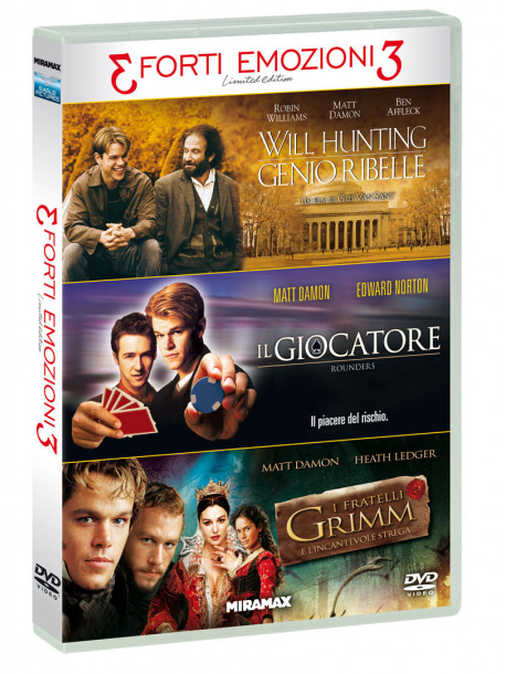 Will Hunting - Genio Ribelle / Giocatore (Il) / Fratelli Grimm E L'Incantevole Strega (I) (Ltd) (3 Dvd)