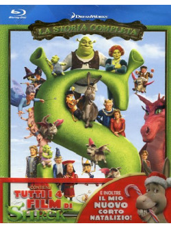 Shrek - La Storia Completa (4 Blu-Ray)