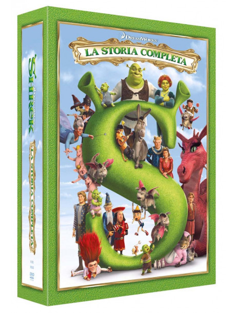 Shrek - La Storia Completa (4 Dvd)