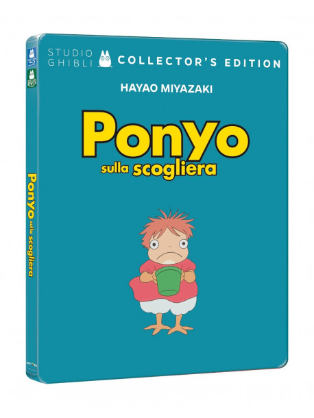Ponyo Sulla Scogliera (Dvd+Blu-Ray) (Ltd CE Steelbook)