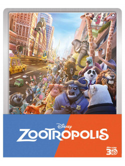 Zootropolis (Ltd Steelbook) (3D) (2 Blu-Ray+Blu-Ray 3D)