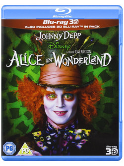 Alice In Wonderland Blu Ray 3D [Edizione: Regno Unito]