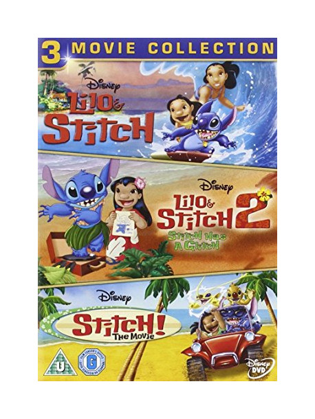 Lilo & Stitch / Lilo & Stitch 2 / Stitch The Movie (3 Dvd) [Edizione: Regno Unito]