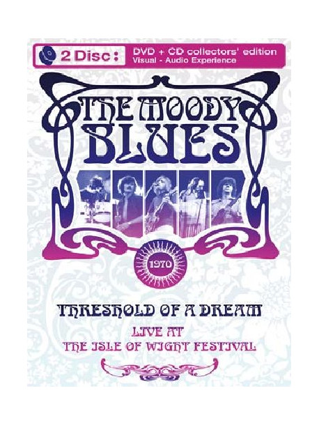 Moody Blues - Threshold Of A Dream - Live At The Isle Of Wight Festival 1970 (Dvd+Cd)