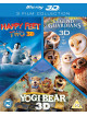 3D Triple Pack - Happy Feet 2 / Yogi Bear / Legend Of The Guardians [Edizione: Regno Unito]