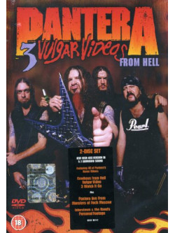 Pantera - 3 Vulgar Videos From Hell (2 Dvd)