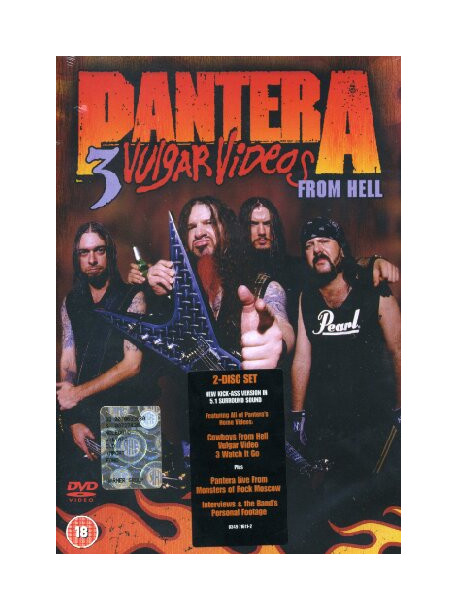 Pantera - 3 Vulgar Videos From Hell (2 Dvd)