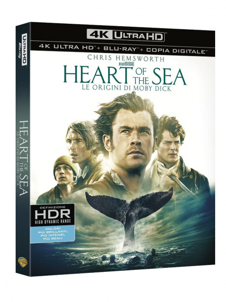 Heart Of The Sea - Le Origini Di Moby Dick (Blu-Ray 4K Ultra HD+Blu-Ray+Copia Digitale)