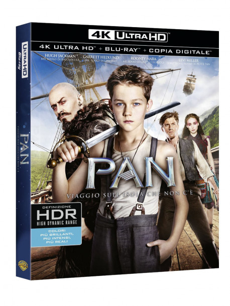 Pan - Viaggio Sull'Isola Che Non C'E' (Blu-Ray 4K Ultra HD+Blu-Ray+Copia Digitale)