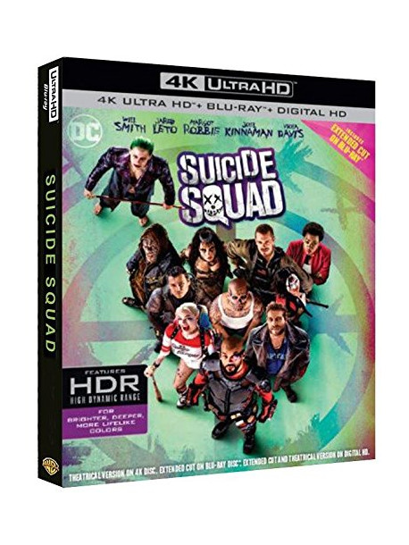 Suicide Squad (Blu-Ray 4K Ultra HD+Blu-Ray+Digital Copy)