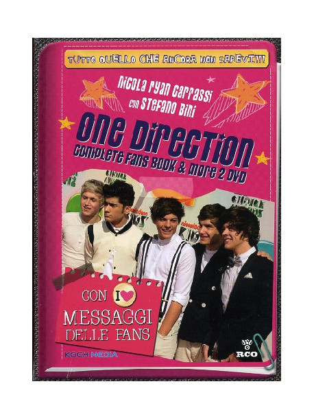 One Direction - Complete Fans Book & More (2 Dvd+Libro)