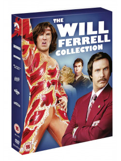 Will Ferrell Collection (Anchorman: The Legend Of Ron Burgundy, Anchorman: Wake-Up Ron Burgundy, Old School, Blades Of Glory, A