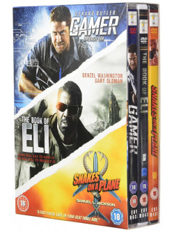 Gamer / Snakes On A Plane / Book Of Eli [Edizione: Regno Unito]