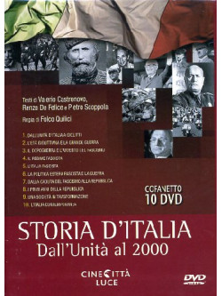 Storia D'Italia - Dall'Unita' Al 2000 (10 Dvd)