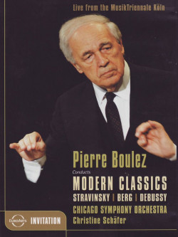 Pierre Boulez Conducts Modern Classics