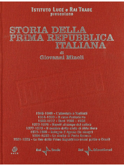 Storia Della Prima Repubblica Italiana (8 Dvd)