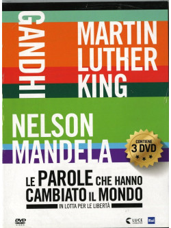 Parole Che Hanno Cambiato Il Mondo (Le) Cofanetto 01 (3 Dvd)