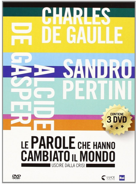 Parole Che Hanno Cambiato Il Mondo (Le) Cofanetto 04 (3 Dvd)