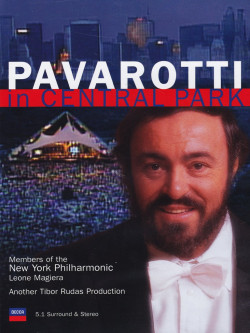 Pavarotti In Central Park