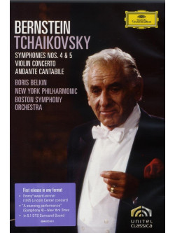 Ciaikovsky - Sinfonie 4 E 5 Conc. Vl. - Bernstein/belkin