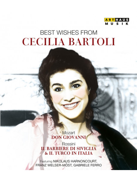 Rossini - Il Barbiere Di Siviglia, Il Turco In Italia - Best Wishes From Cecilia Bartoli (3 Dvd)
